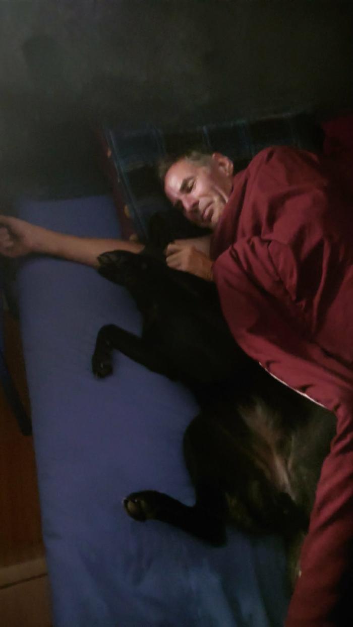 Mum said, go and wait up Papa. I say, move aside old geeser and we have at least a 15 minutes extra snooze 