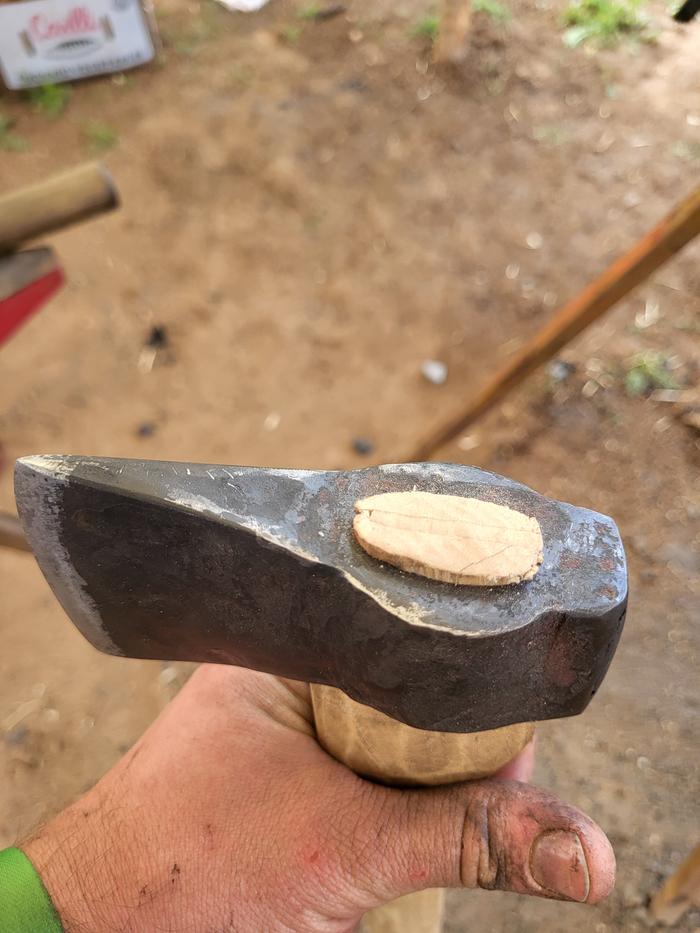 ... wedged and fixed...