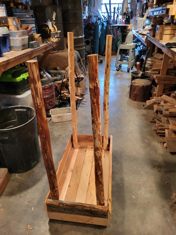 ...which looked like this after the morning.