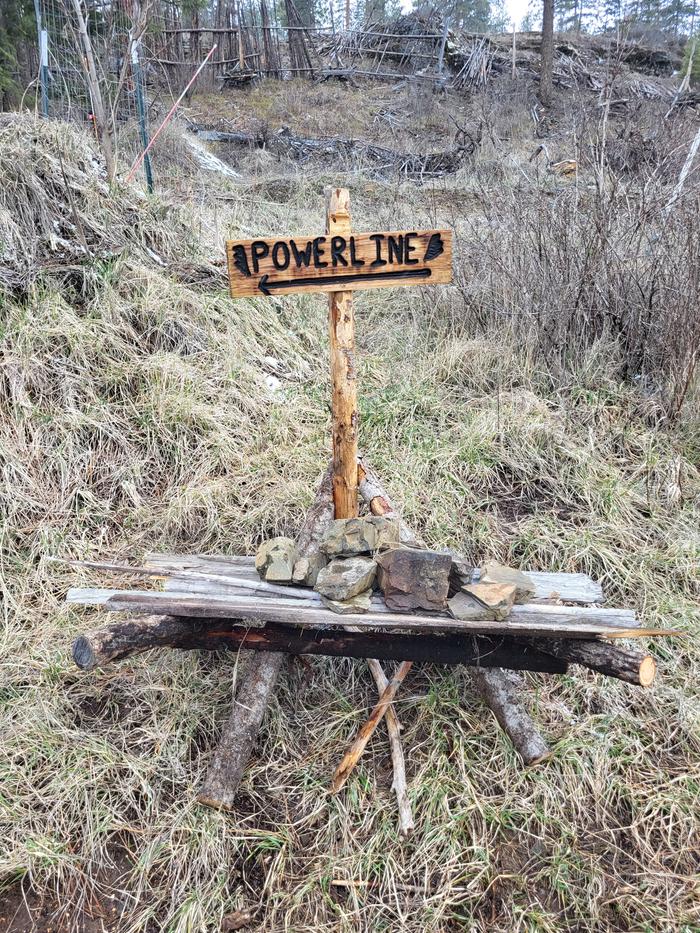 Rock jack for my sign completed - happy with it considering it is my first rock jack