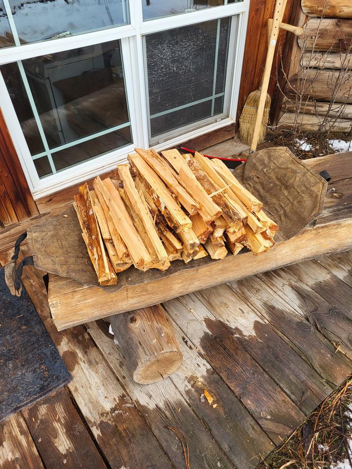 ... split a lot more logs a lot of times...