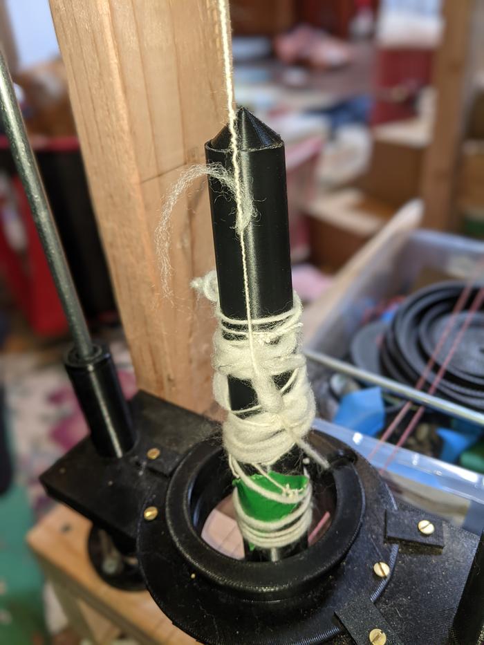 Yarn Spun by Mechanical Drawing Out