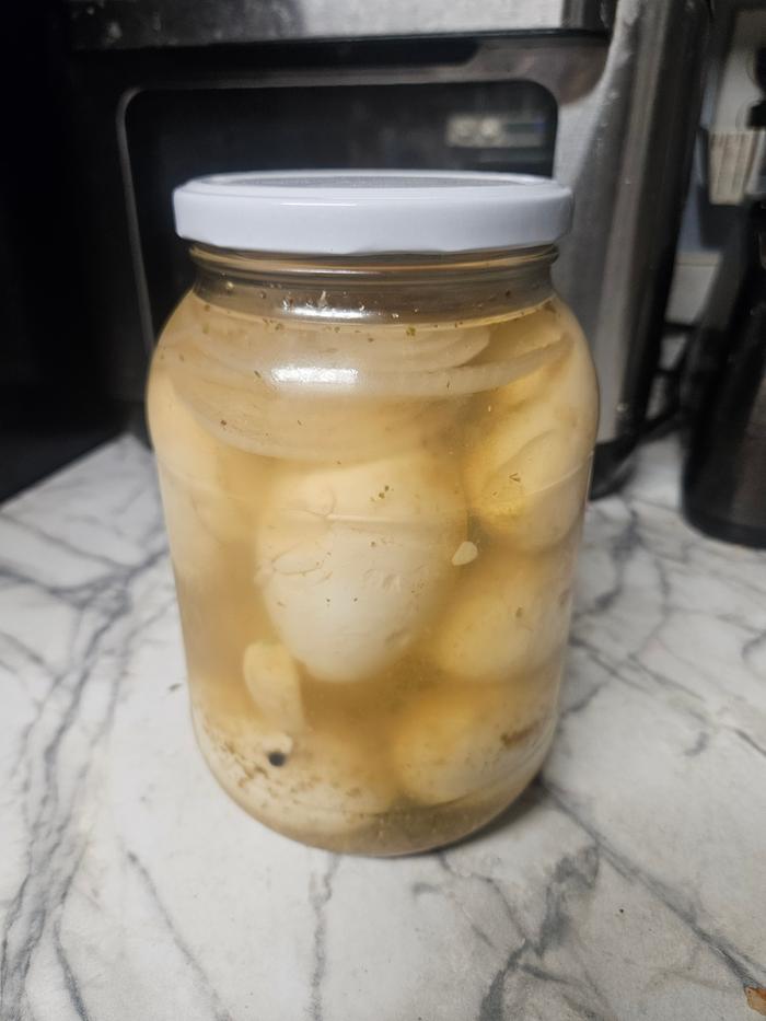 1 dozen pickled duck eggs