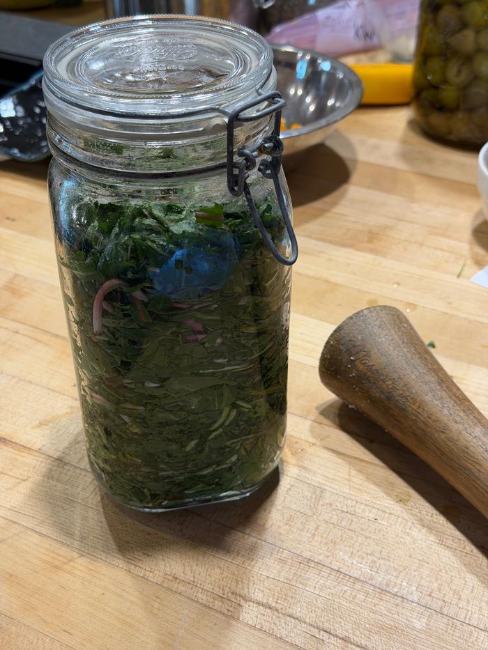 1.5l let to ferment a while