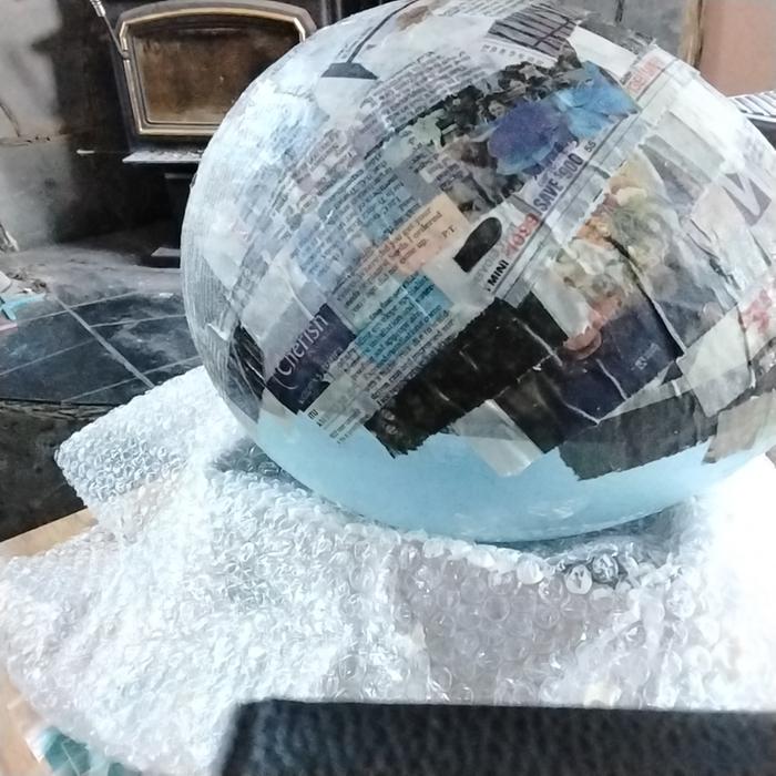 More tidy paper mache