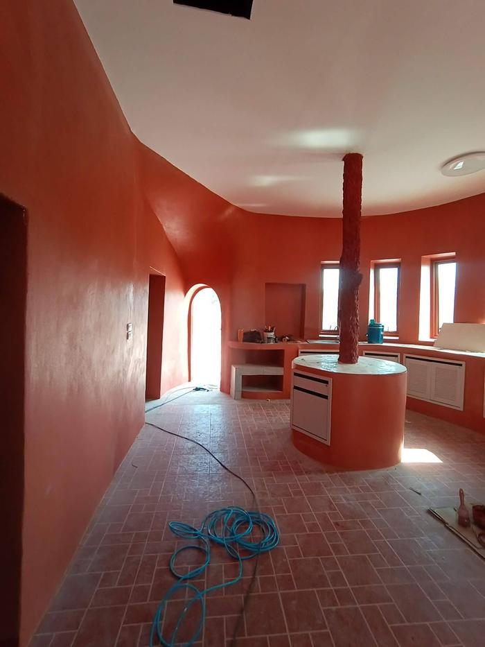 Living kitchen is around 40 sqm more than some "city people" have as complete apartement