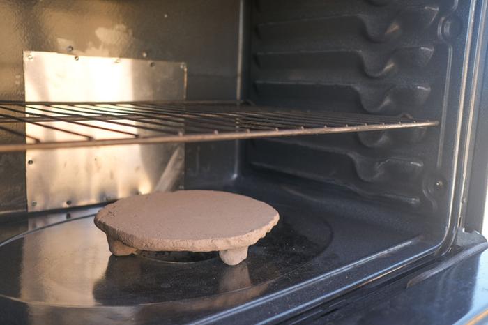 I made the baffle plates out of mud