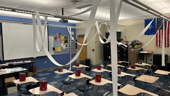 Another nice senior prank!