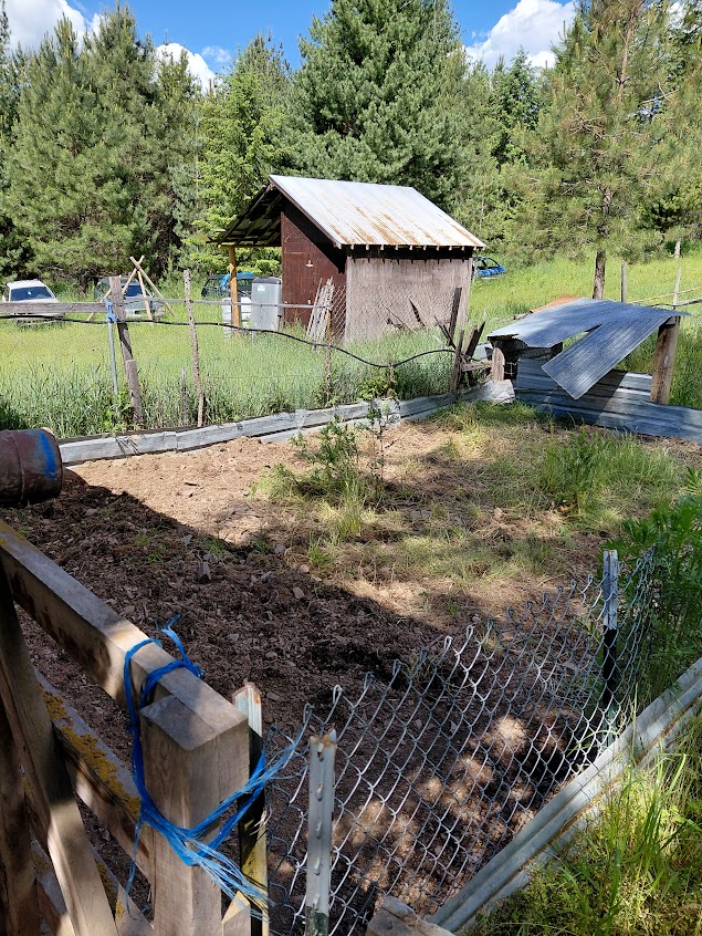 the bedroom pen in need of seeding