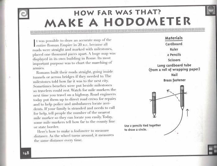 Original description of how to make an Hodometer