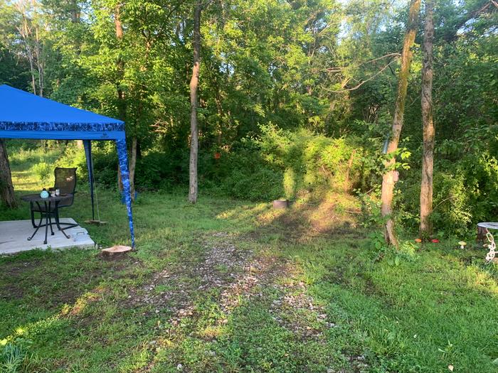 Hopefully, the site of the future root cellar.
