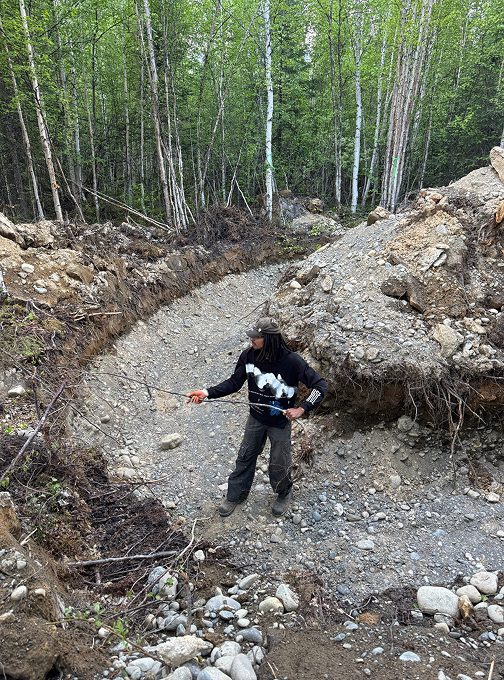 Alaska Site — Foundation Preparation Underway