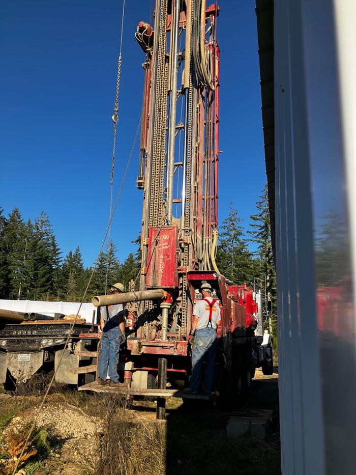 drilling for water