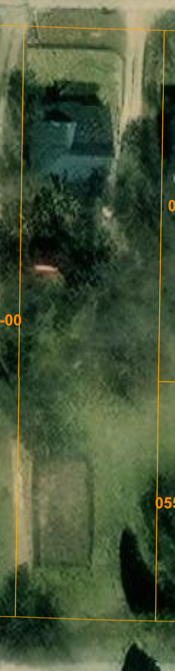 Awkward side setbacks... I'll have to stake out the property borders before putting in the line of fruit trees I want