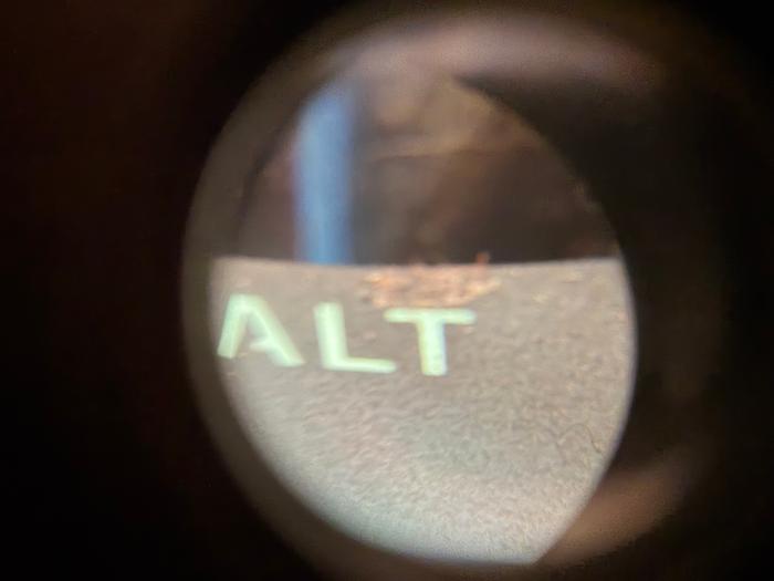 My dirty alt key through the magnifier