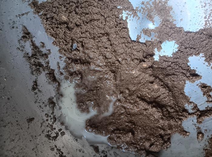 After multiple changes of water