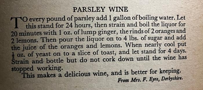 [Thumbnail for Parsley_Wine.jpg]