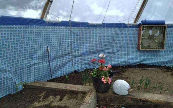 Inside the Yurt style 