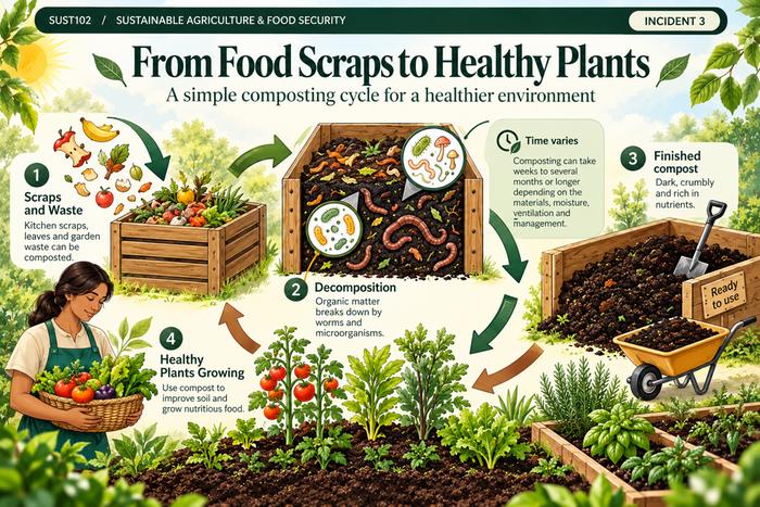 food scraps to compost