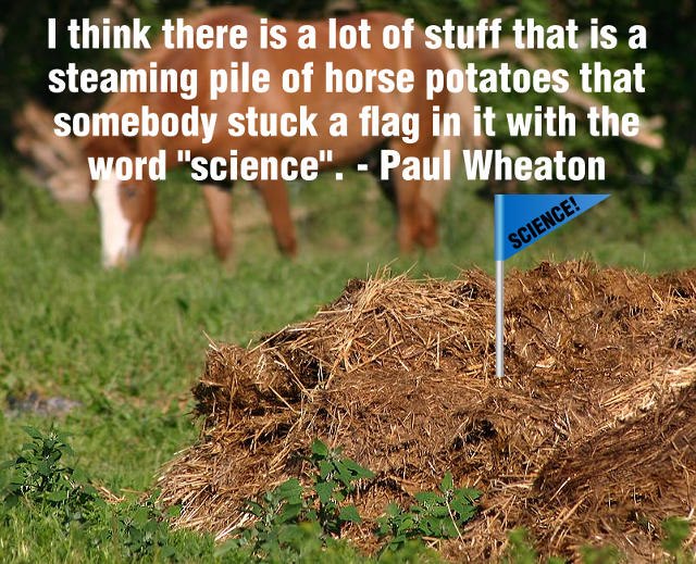 paul wheaton meme science horse potatoes