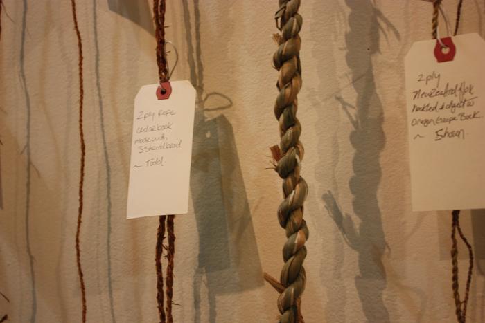 labeled cordage detail