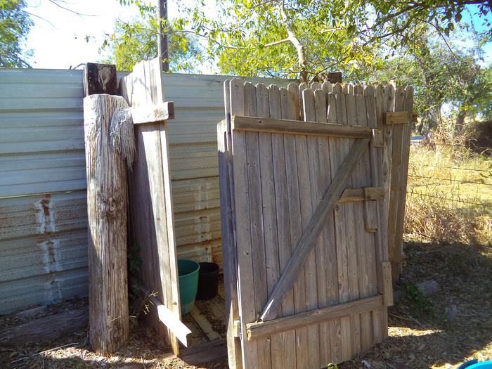 my outhouse ...desguised and unfinished looking