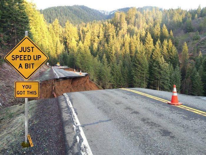 land slide