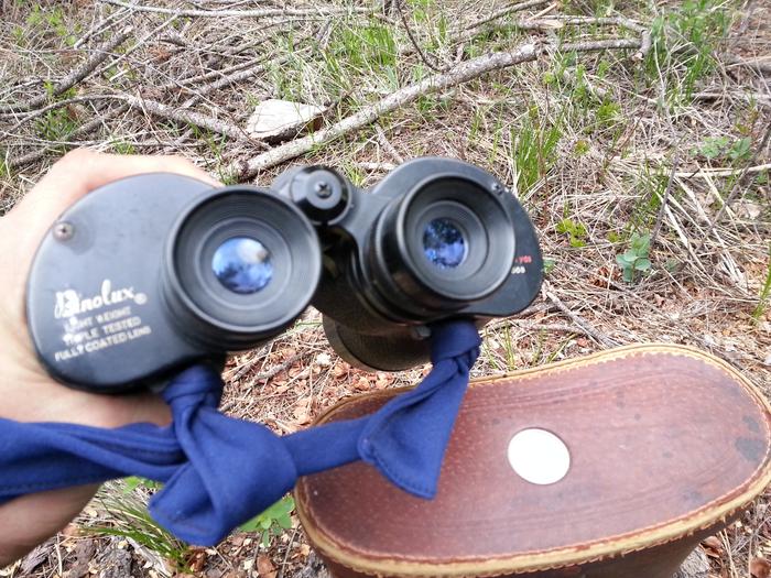 pawpaw's binoculars