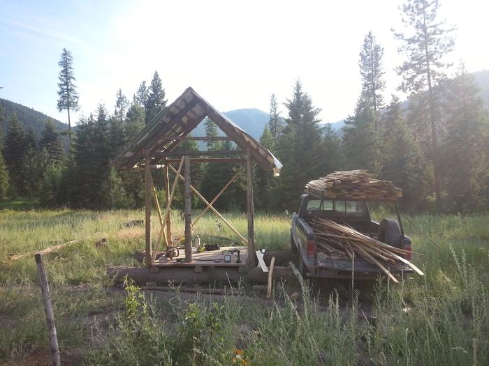 ant village community tool shed in progress