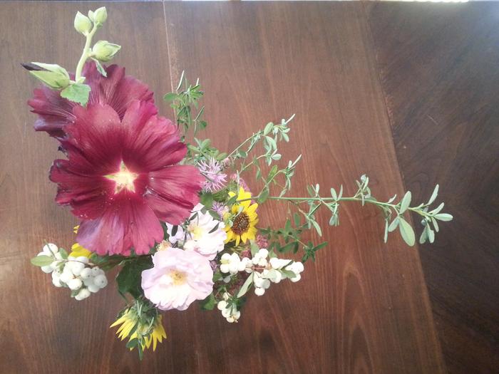 Jocelyn's latest flower arrangement