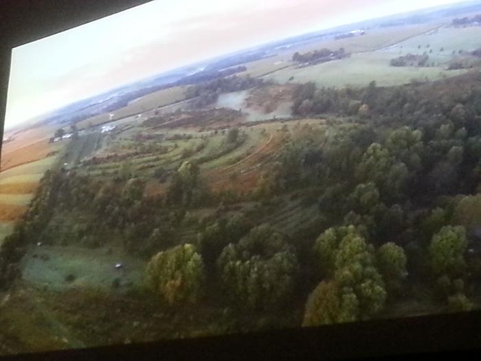 aerial view of new forest farm from Inhabit