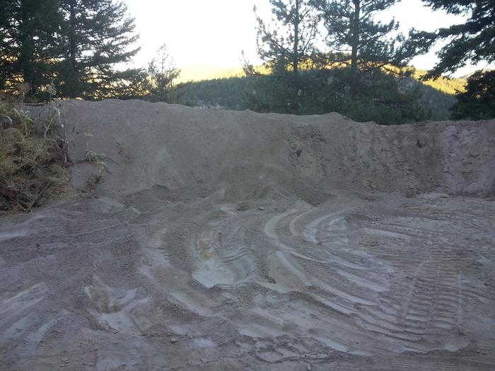 parking lot berms arising