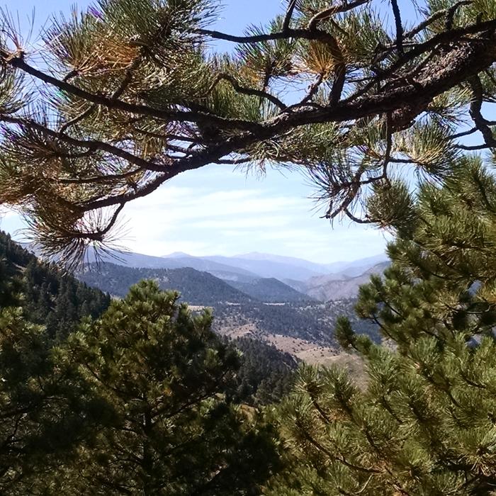 A choice view from Lookout Mountain near Denver