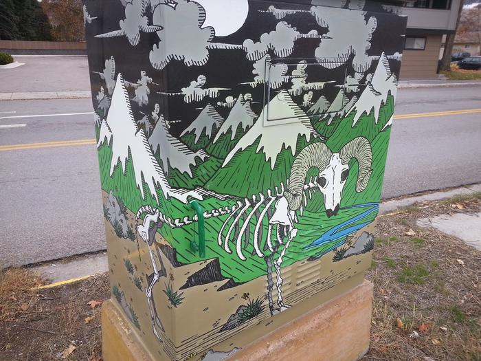 Missoula transformer art