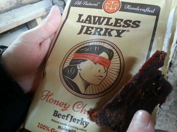 a gift from Jocelyn: jerky born in anomie