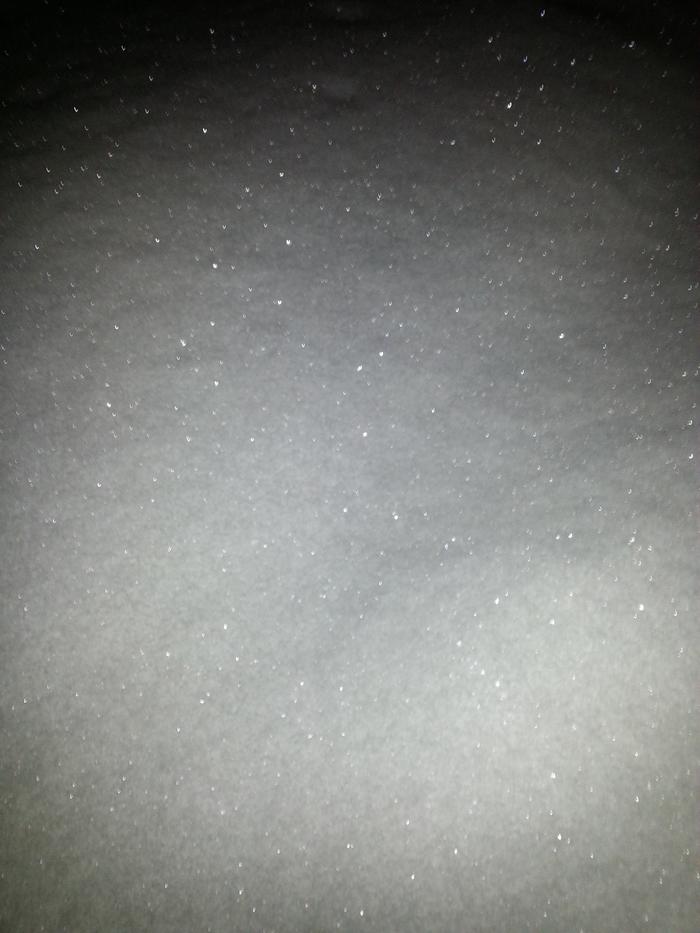 snow sparkles