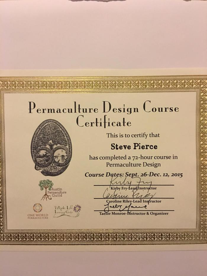 certified permaculture dad