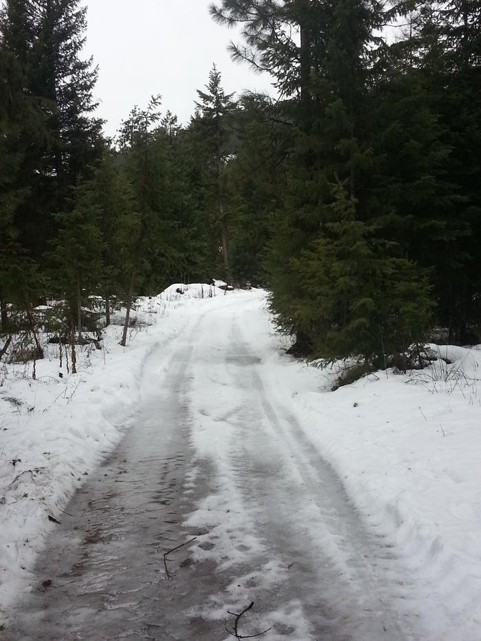 road west of the Abbey