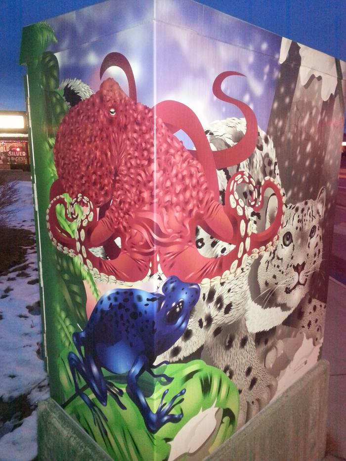 more transformer box art in missoula