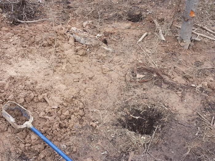 2nd 25ft deep hole