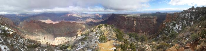 desert view of grand canyon