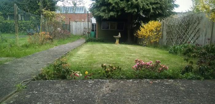 Nan's back garden