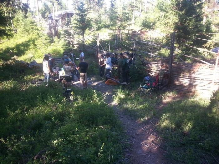 party near the well