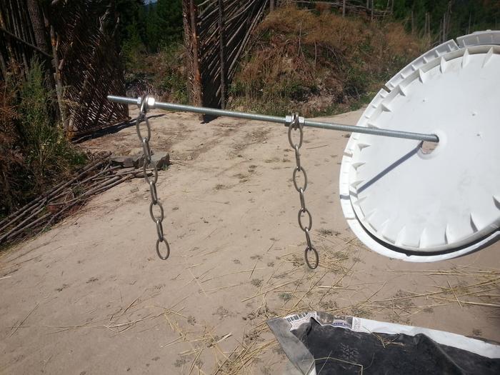 Kai's threshing drill attachment