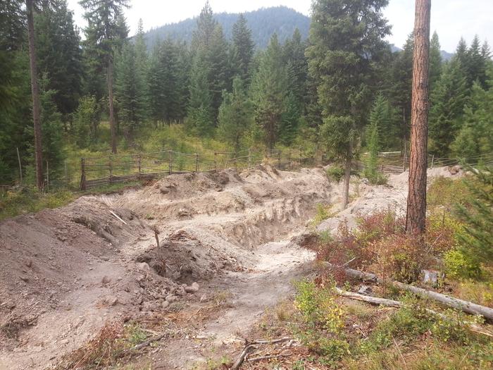lower Avalon after earthworks