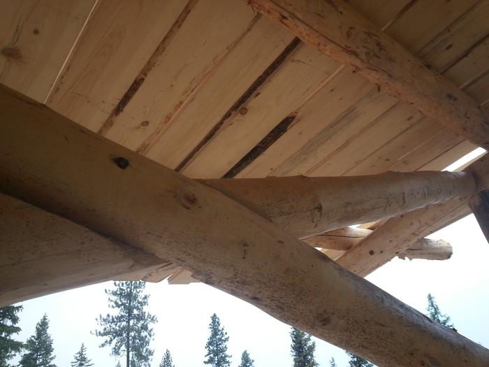 Gabe and Steve's cross-bracing notches