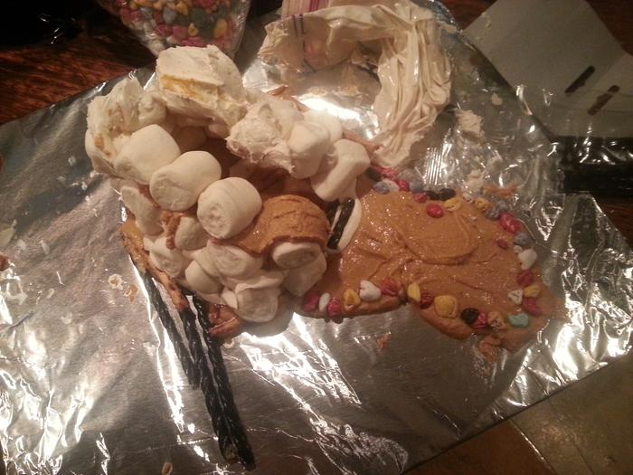 Ben's marshmallow igloo