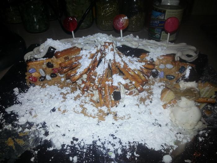 Garret's hoganesque gingerbread wofati