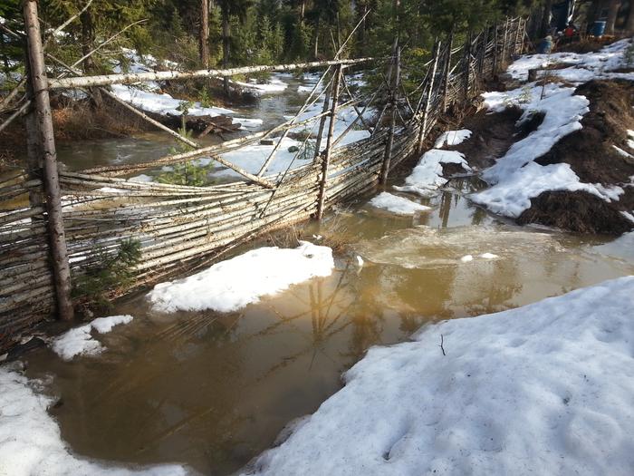 Dancing Lake overflow