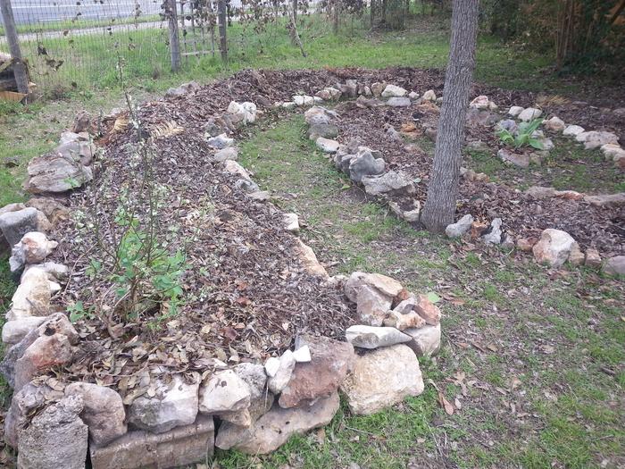 spiral garden bed